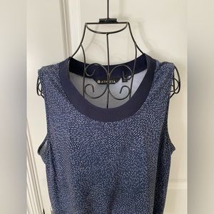 Athleta Zyphr Print Tank High Neck